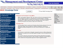 Tablet Screenshot of mdcegypt.com